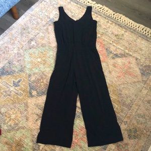 Pact black Revive V-Neck Tank Jumpsuit